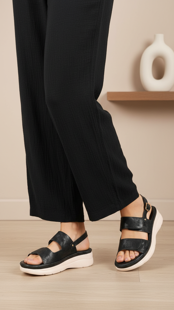 Black Formal Women Sandal PU0524