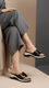 Black Formal Slipper PU0528