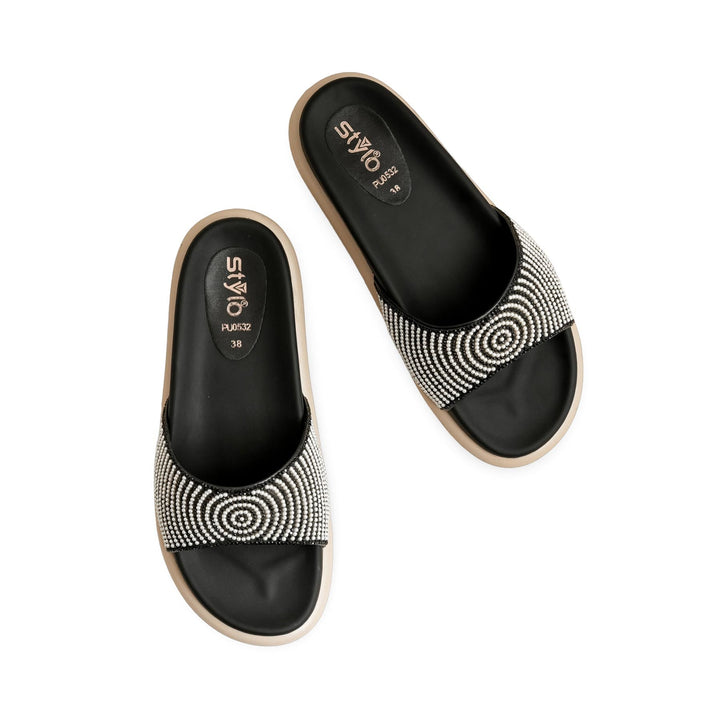 Black Formal Slipper PU0532