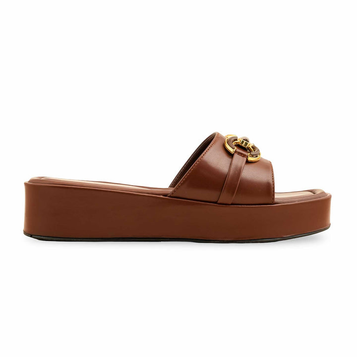 Brown Formal Slipper PU0536