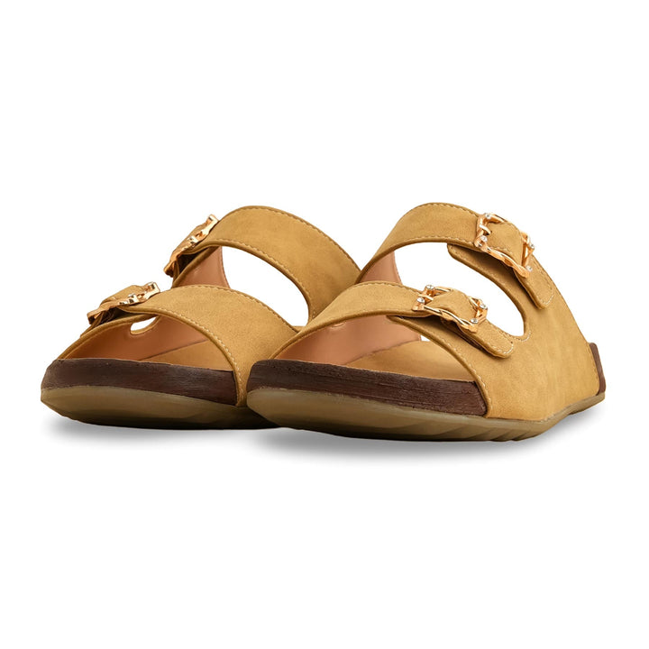 Olive Formal Slipper PU0538