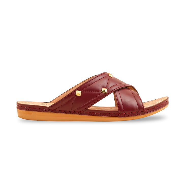 Maroon Formal Slipper PU0539