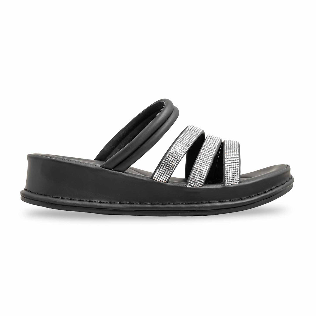 Black Formal Slipper PU0543