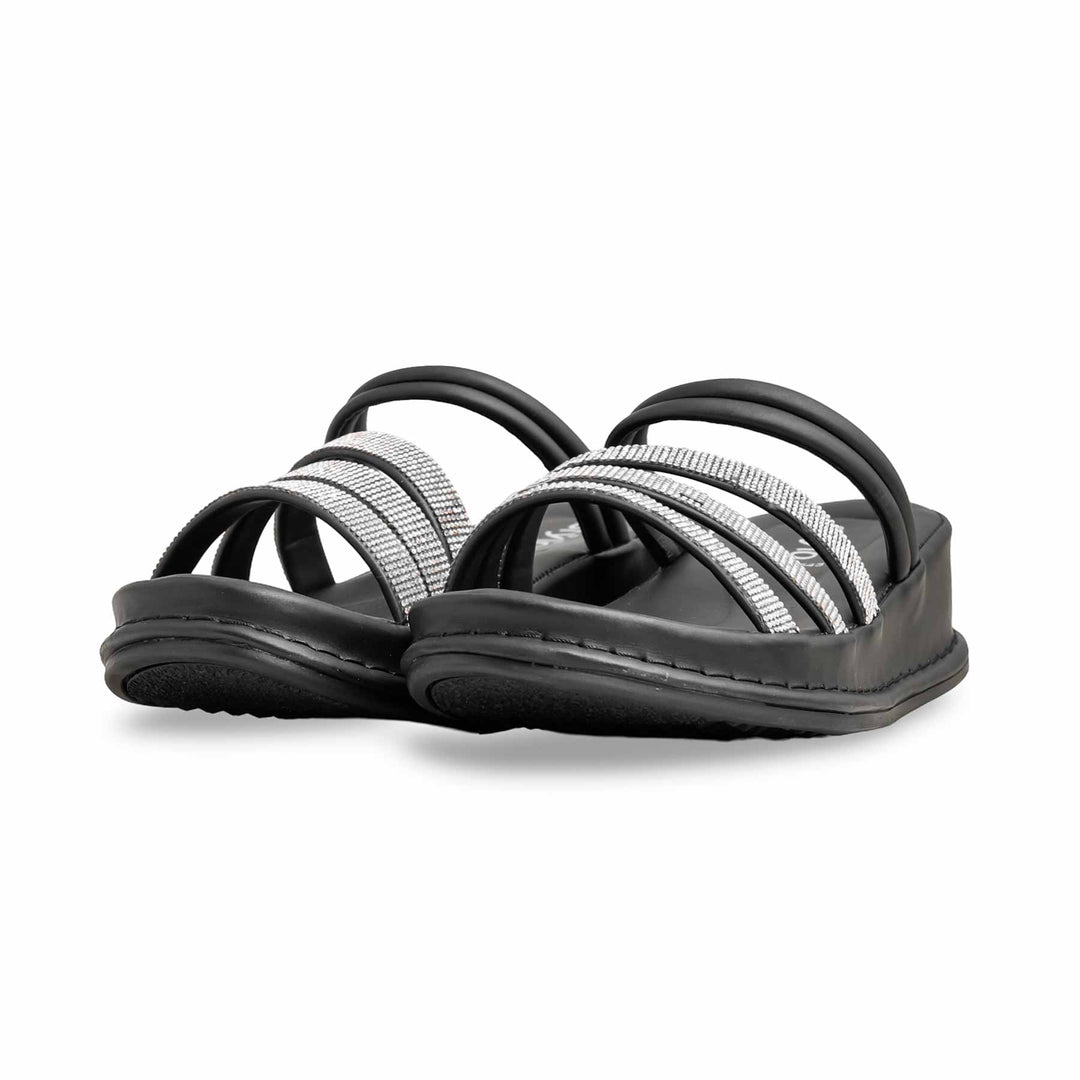 Black Formal Slipper PU0543