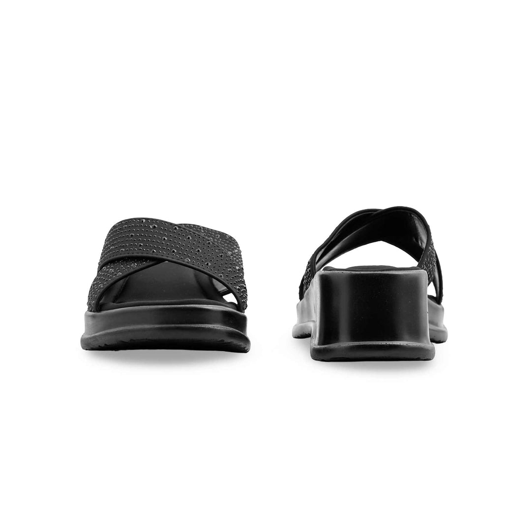 Black Formal Slipper PU0544