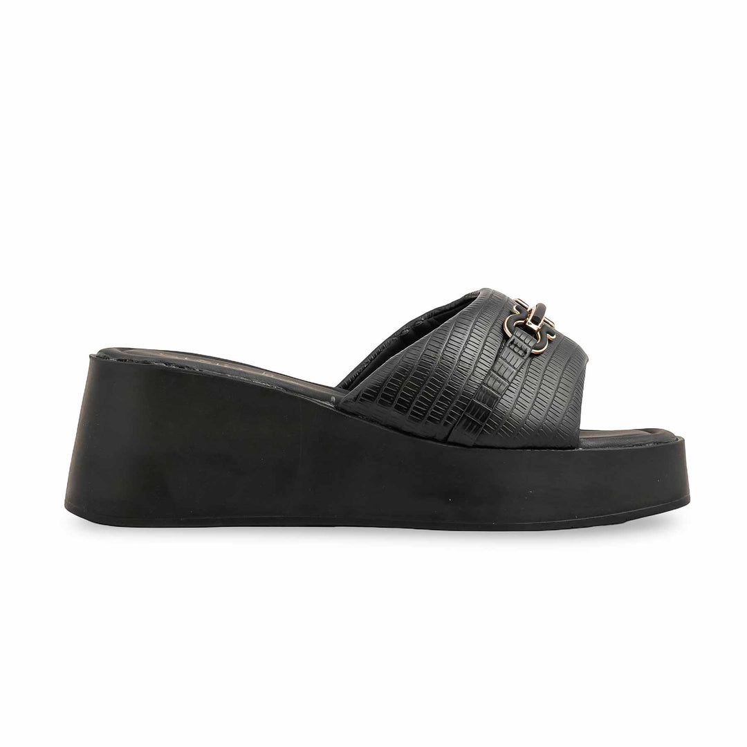 Black Formal Slipper PU0557