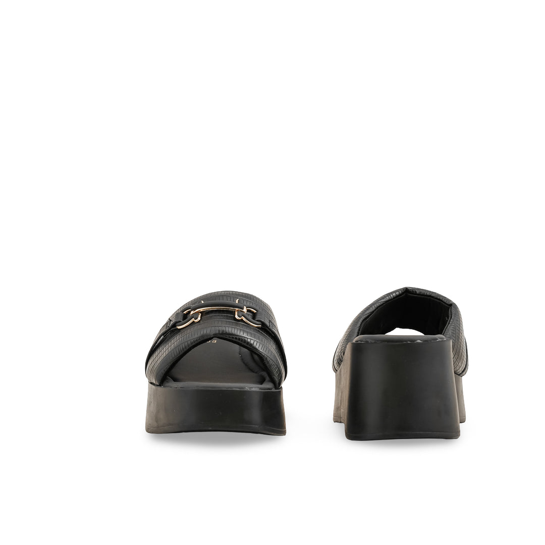 Black Formal Slipper PU0557