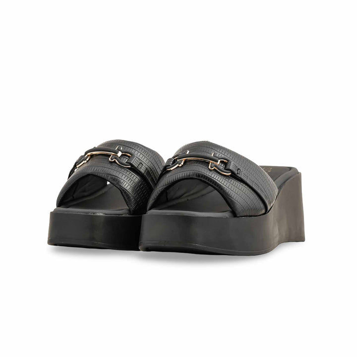 Black Formal Slipper PU0557