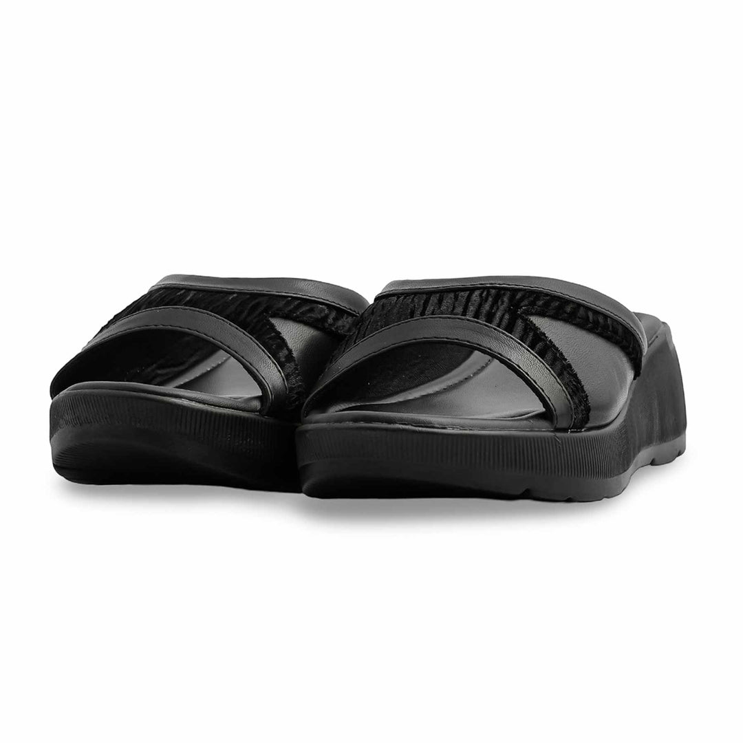 Black Formal Slipper PU0560