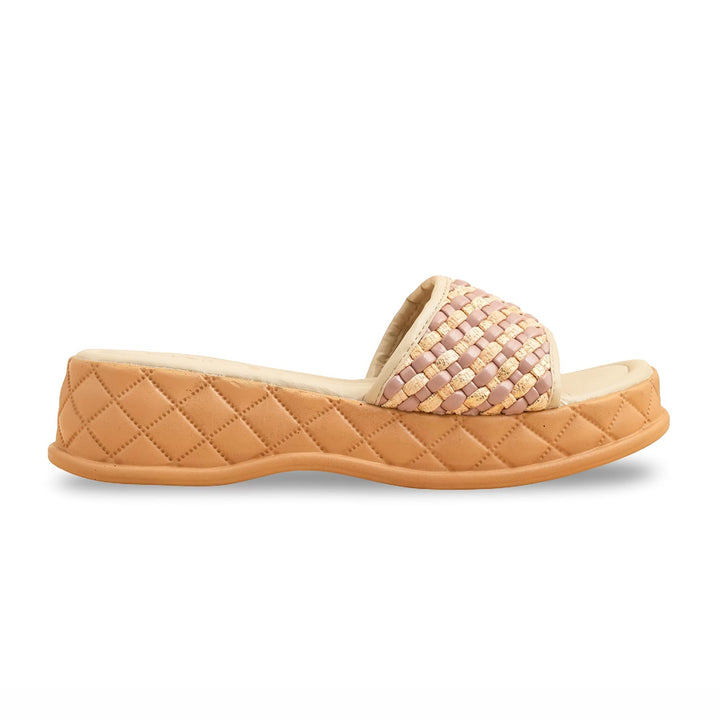 Pink Formal Slipper For Ladies PU0561