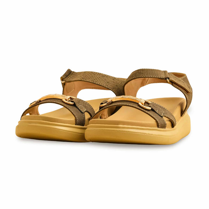 Golden Formal Sandal PU0563