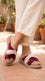 Maroon Formal Slipper For Ladies PU0567