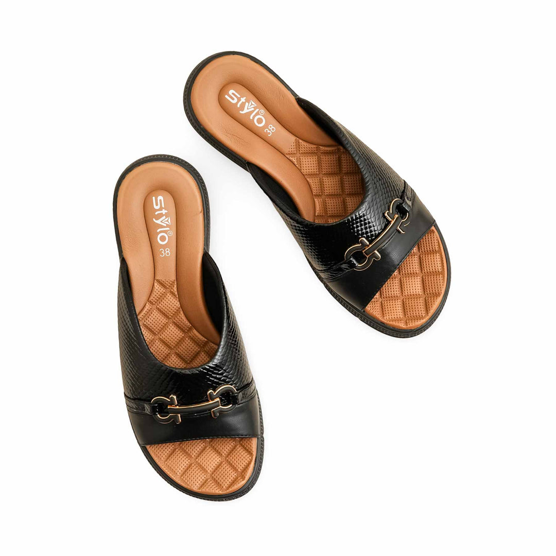 Black Formal Slipper PU0568