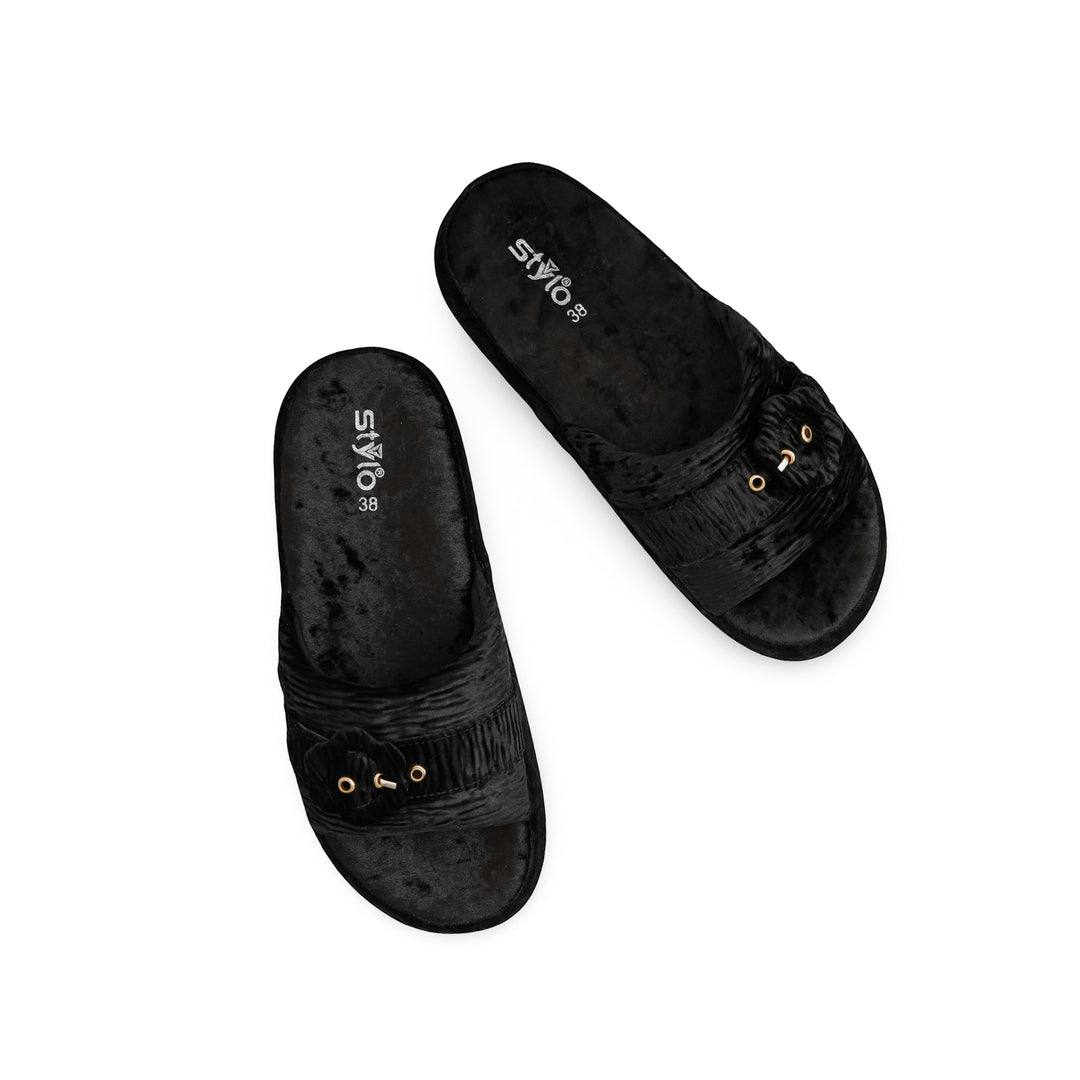 Black Formal Slipper PU0570