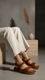 Tan Formal Sandal PU0573