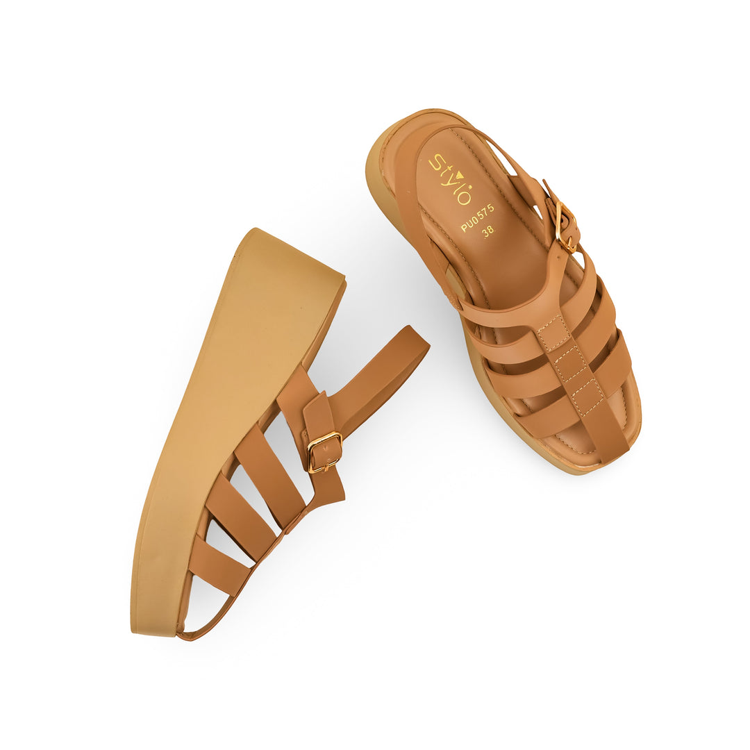 Brown Formal Sandal PU0575