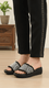 Black Formal Slipper For Ladies PU0577