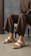 Fawn Formal Slipper For Ladies PU0579