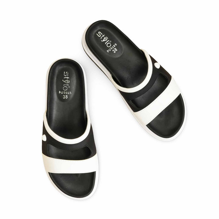 White Formal Slipper PU0583
