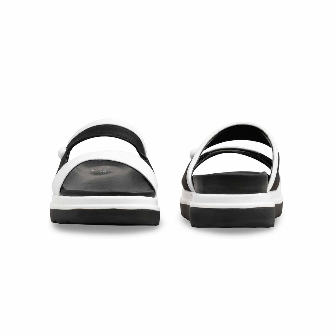 White Formal Slipper PU0583