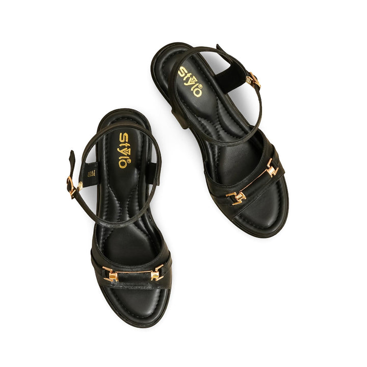 Black Formal Sandal PU0592