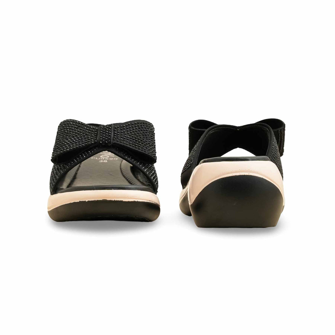 Black Formal Slipper PU0596