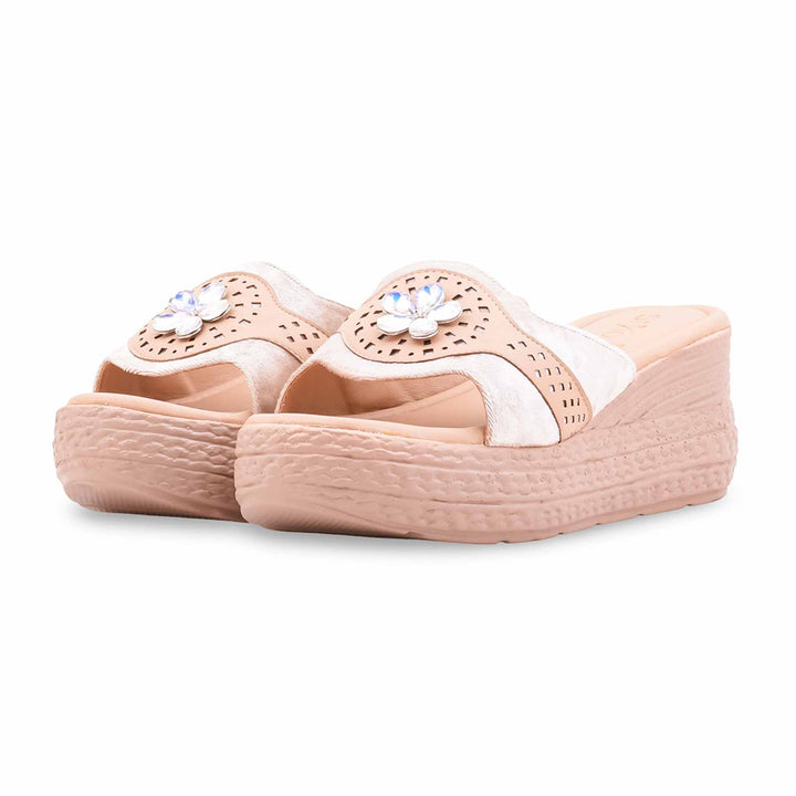 Beige Formal Women Slipper PU0599