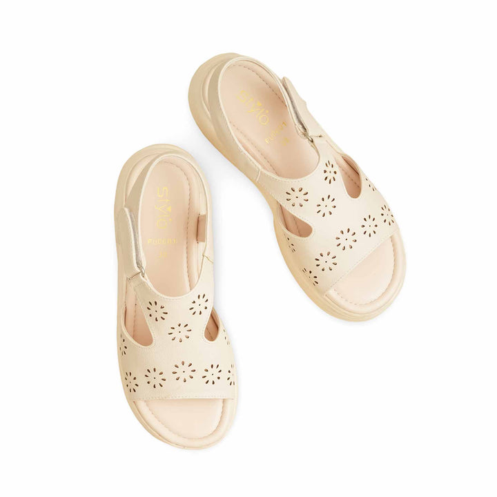 Beige Formal Sandal PU0601
