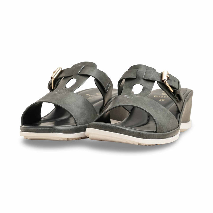 Grey Formal Slipper PU0611