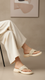 Beige Formal Chappal PU0616