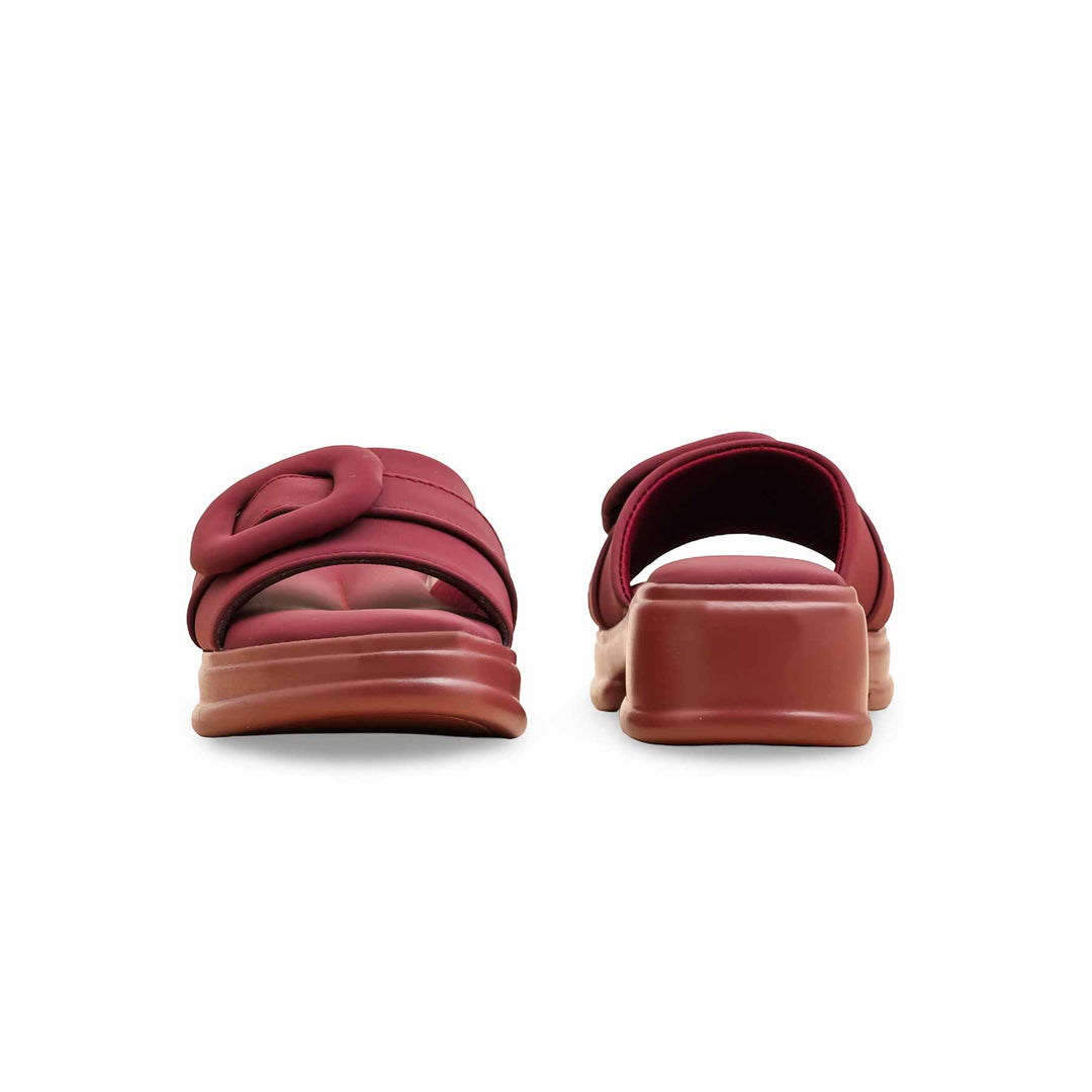 Maroon Formal Slipper PU0617