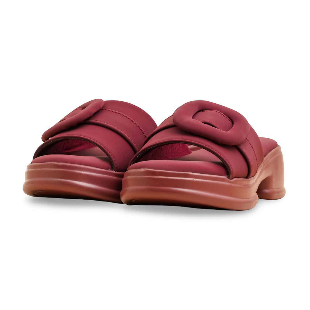 Maroon Formal Slipper PU0617