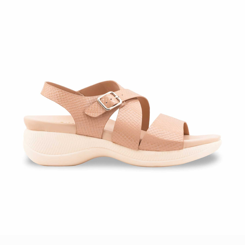 Beige Formal Sandal For Ladies PU0629