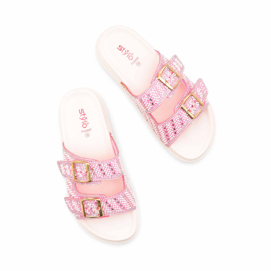 Pink Formal Women Slipper PU0657