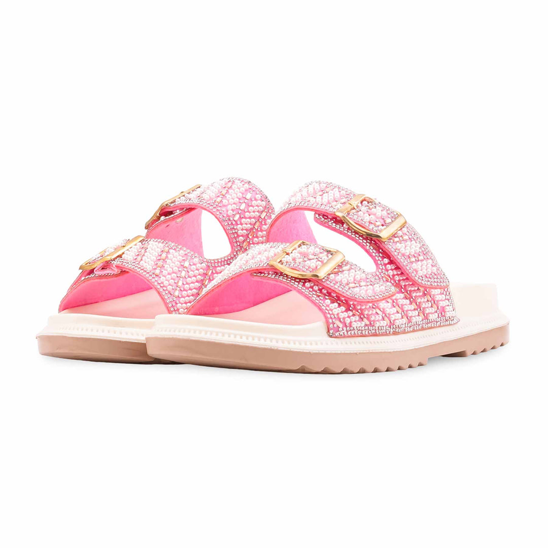 Pink Formal Women Slipper PU0657