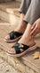 Black Formal Slipper For Ladies PU0661
