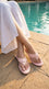 Pink Formal Chappal For Ladies PU0667