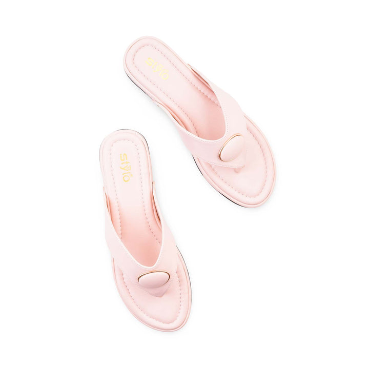 Pink Formal Chappal For Ladies PU0667