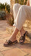 Brown Formal Slipper For Women PU0668