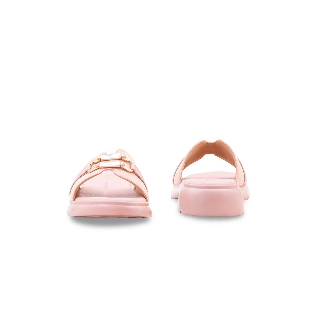Pink Formal Slipper For Ladies PU0668