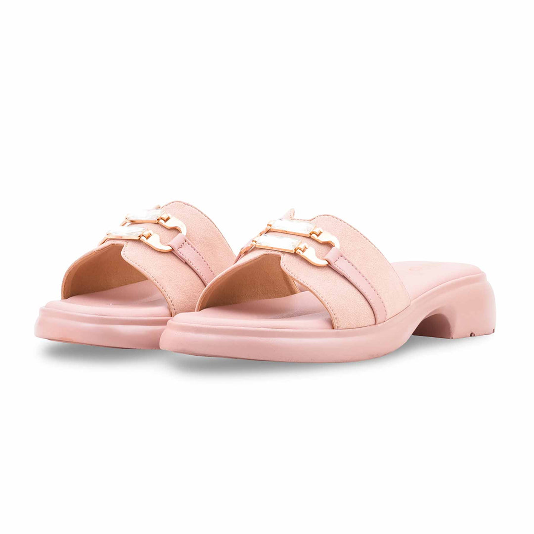 Pink Formal Slipper For Ladies PU0668