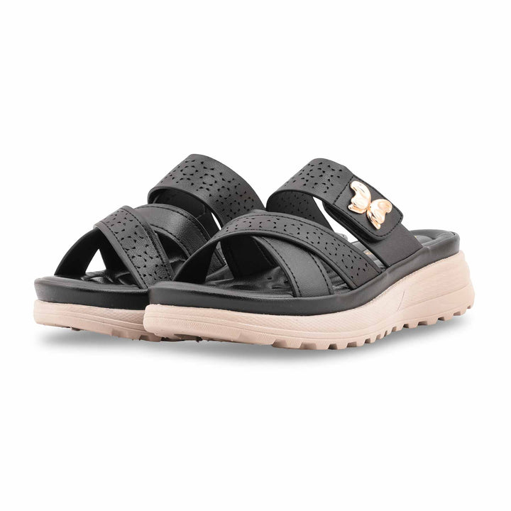 Black Formal Women Slipper PU0681