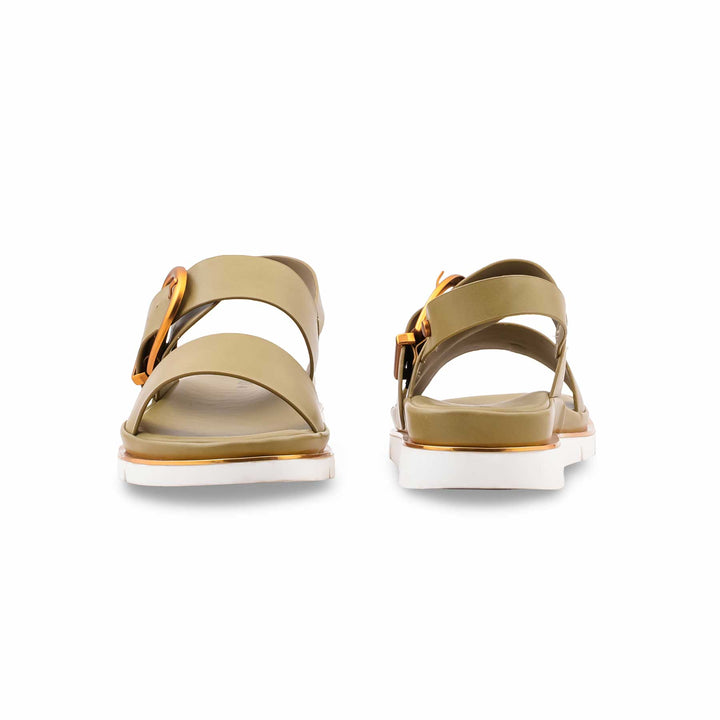 Olive Formal Sandal For Ladies PU0716