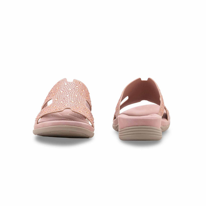 Pink Formal Slipper For Ladies PU0728