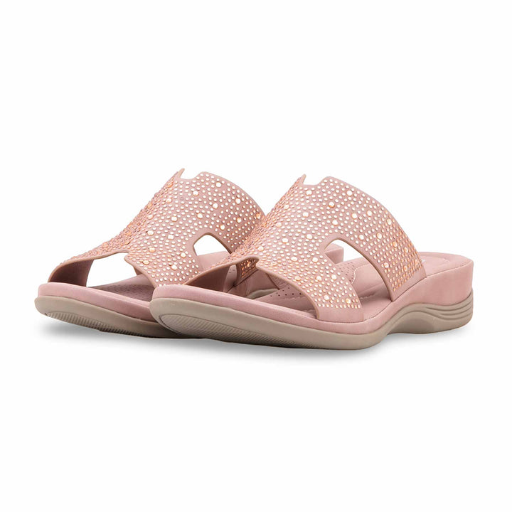 Pink Formal Slipper For Ladies PU0728