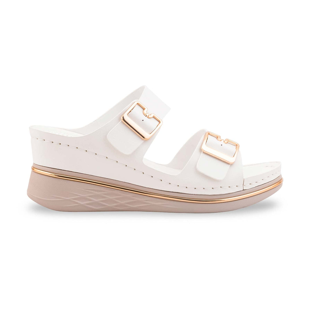 White Formal Women Slipper PU0732