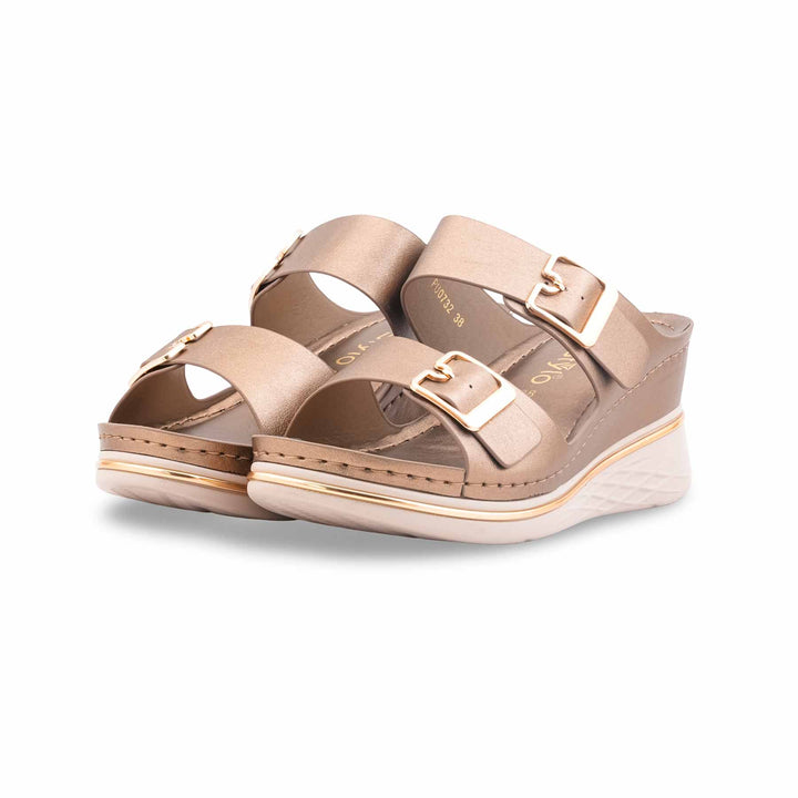 Bronze Formal Women Slipper PU0732