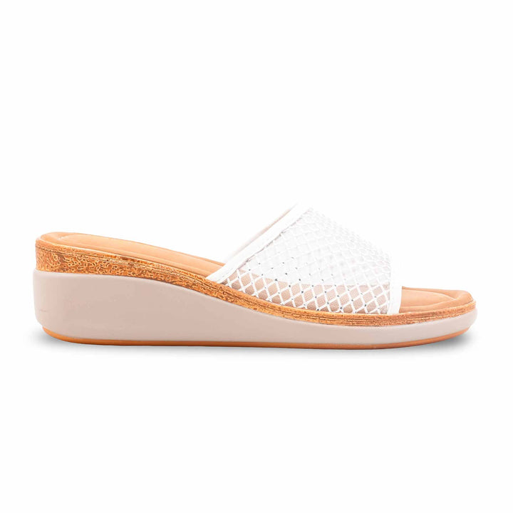 White Formal Women Slipper PU0733