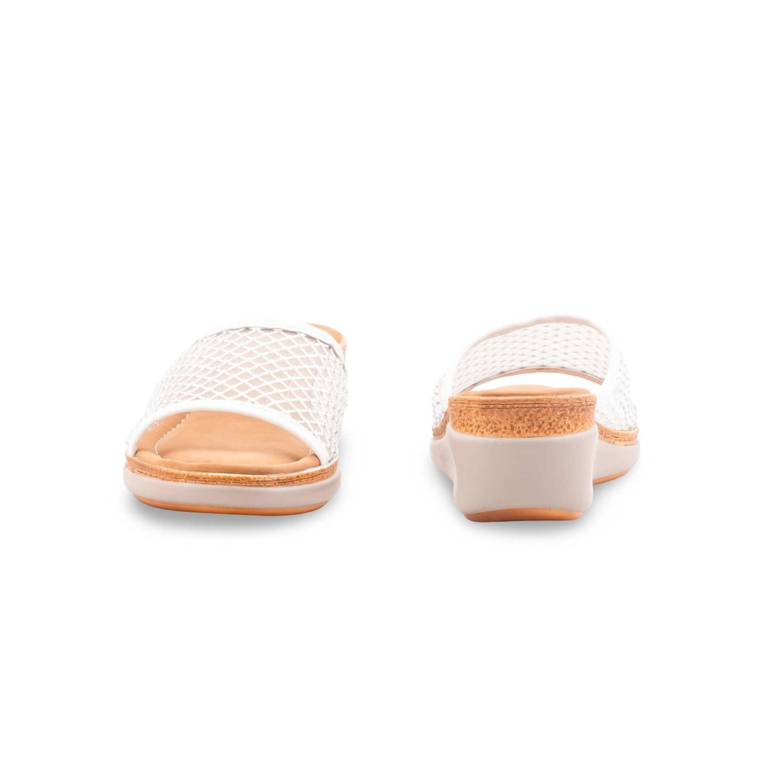 White Formal Women Slipper PU0733