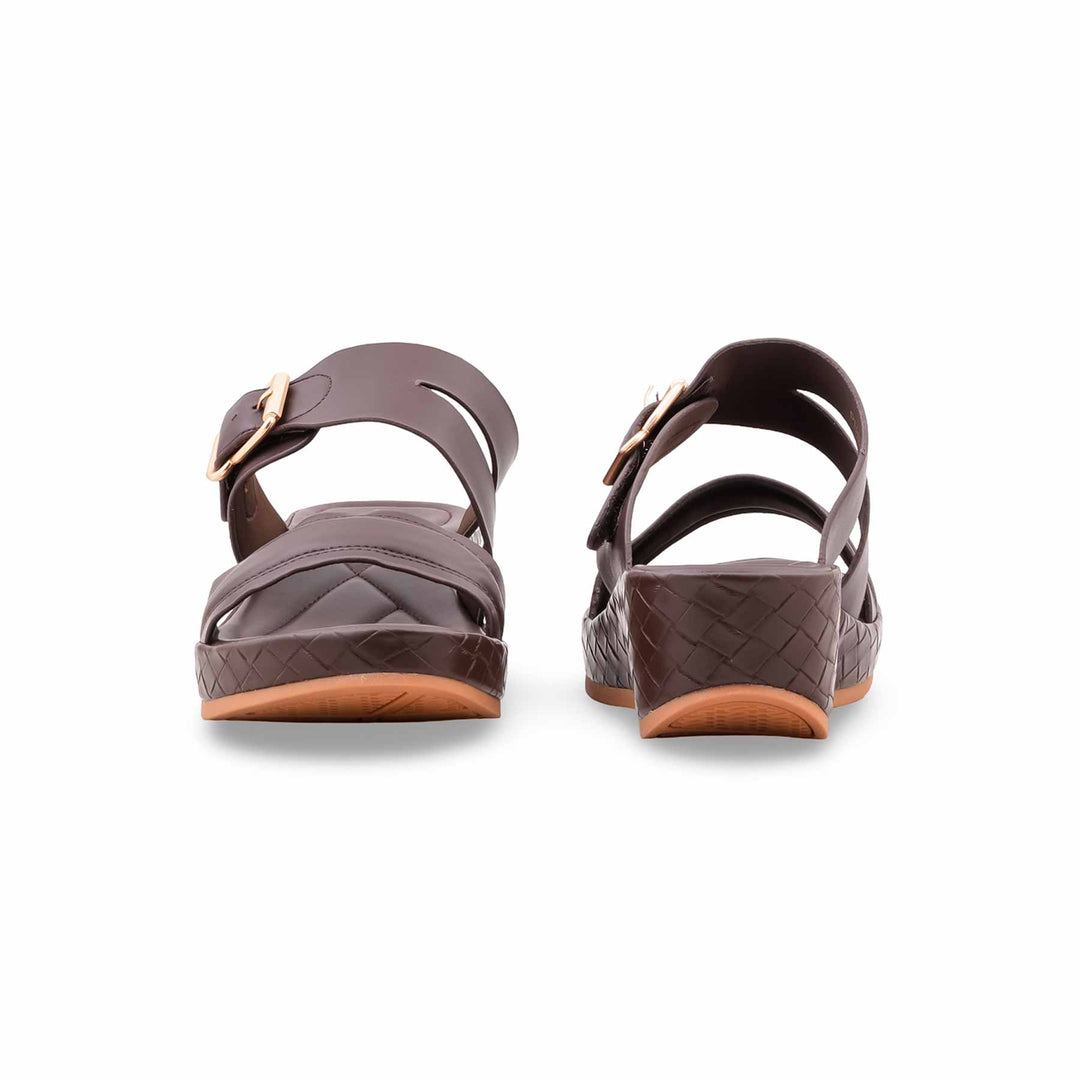 Tan Formal Slipper For Ladies PU0735